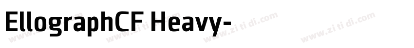 EllographCF Heavy字体转换 EllographCF Heavy字体转换